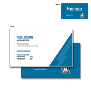 Tranzon Business Card – Signature Triangle Edition